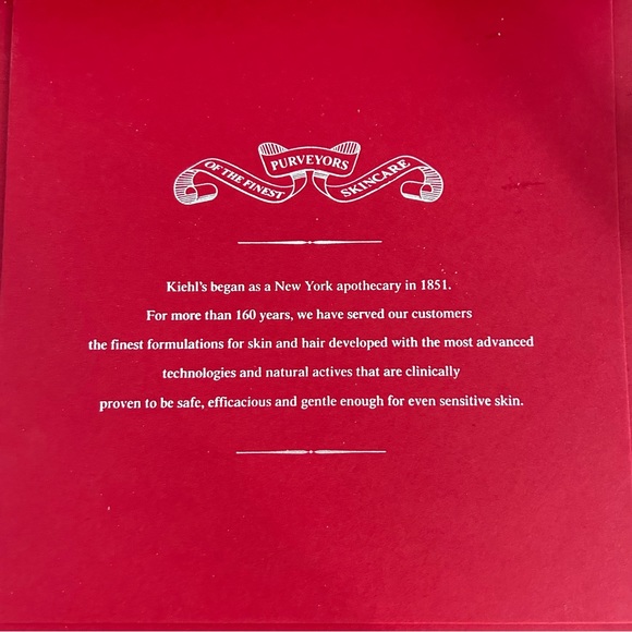 Kiehl’s 5-pc skincare in red gift box - Picture 4 of 8